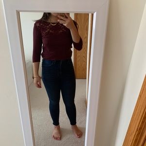 American Eagle fall vibe top